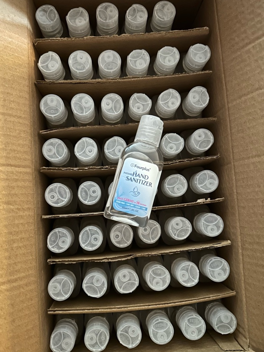 Fourplus Instant Hand Sanitizer- 48 count box